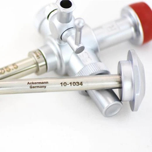 5.5mm x 11cm Trocar-Cannula, Trumpet Valve System AED