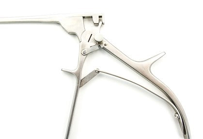70 Degree Curved Up Rongeur - Locking Handle | 52302 AED