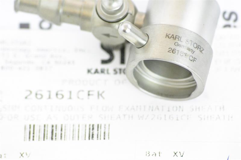 Storz 26161CFK Hystero Examination Sheath W/ Luer-Lock, 5mm