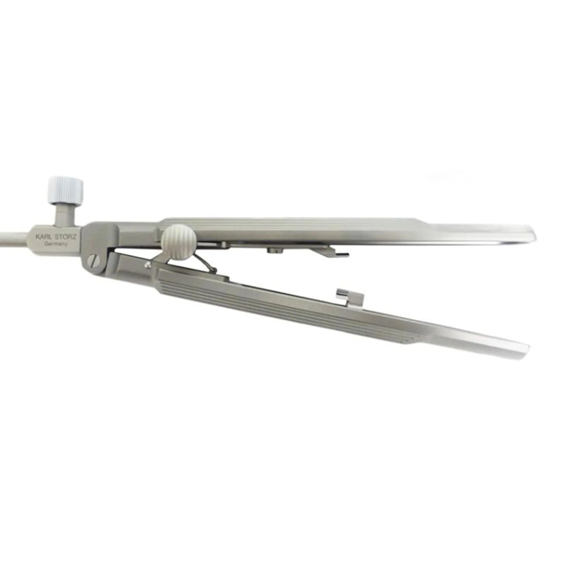 Storz Swolin Needle Holder, Convex/Concave, F/4.0 Suture with Ratchet | 26173SL Storz