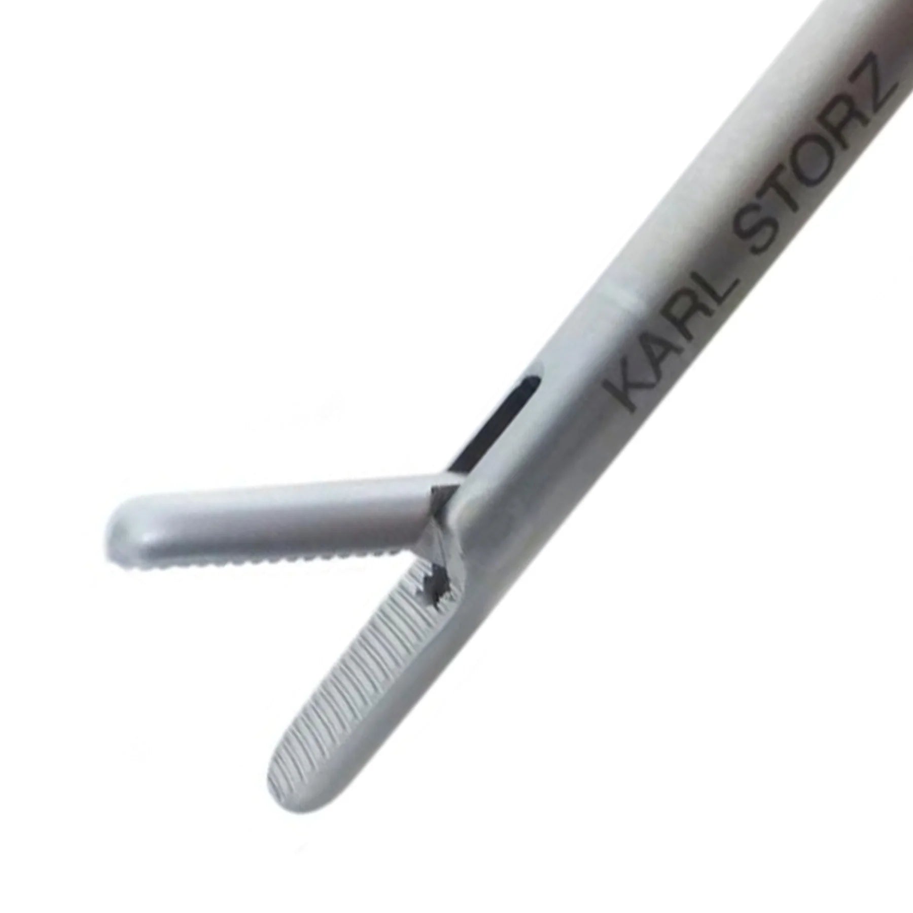 Storz Swolin Needle Holder, Convex/Concave, F/4.0 Suture with Ratchet | 26173SL Storz