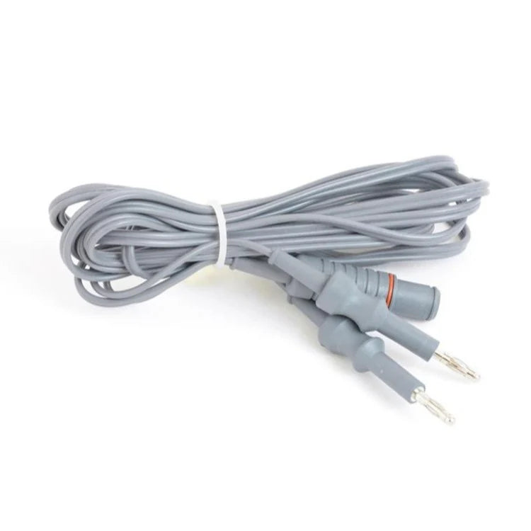 Storz (style) Bipolar Cable for Storz Forcep w/ Two Banana Plug | 26176LA AED