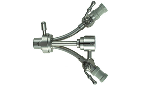 27025GFA Cysto Bridge, Double Channel, Extra Wide