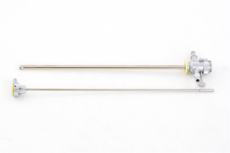 Storz 27027U Cysto-Urethroscope Sheath W/ Obturator And Central Valve, 15.5Fr Channel Storz