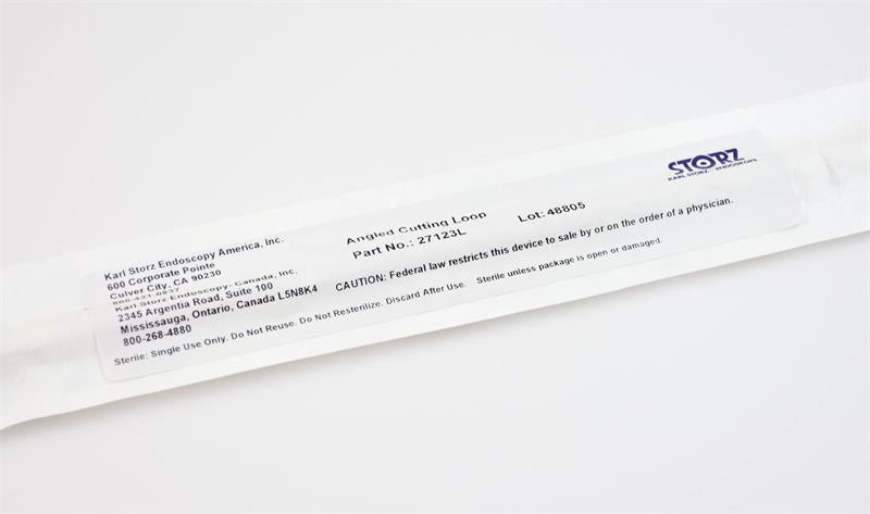 Storz 27123L Angled Cutting Loop