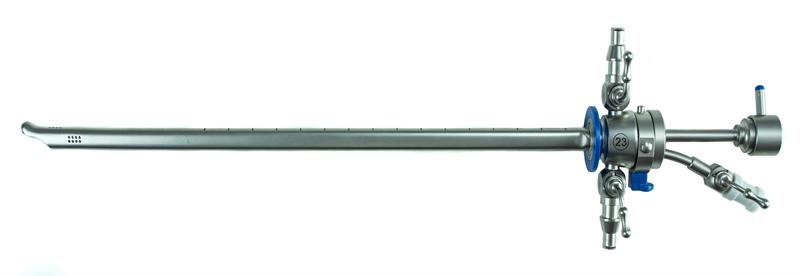 Tru-Vu Continuous Flow Laser Cystoscope 23Fr Storz Mount AED