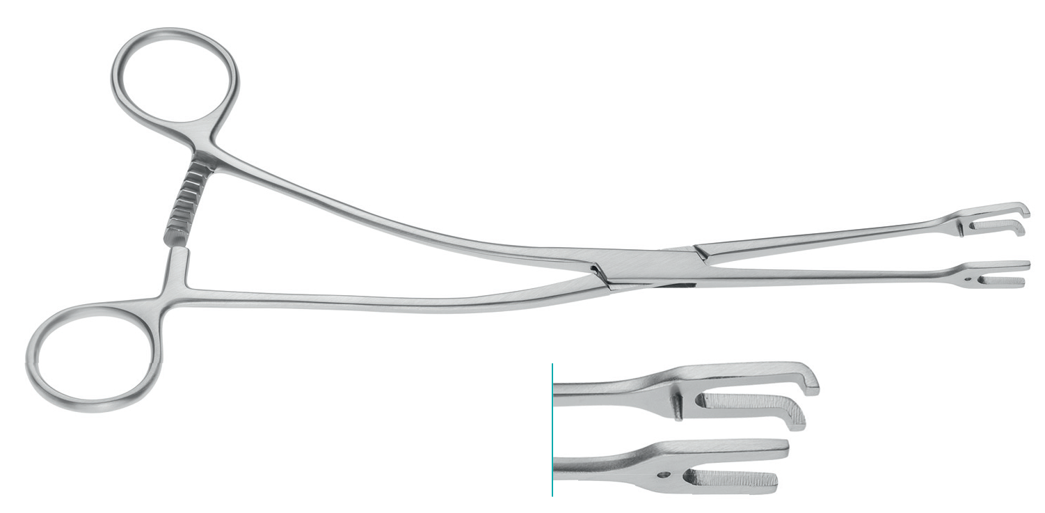 Millin Ligature Carring Forceps