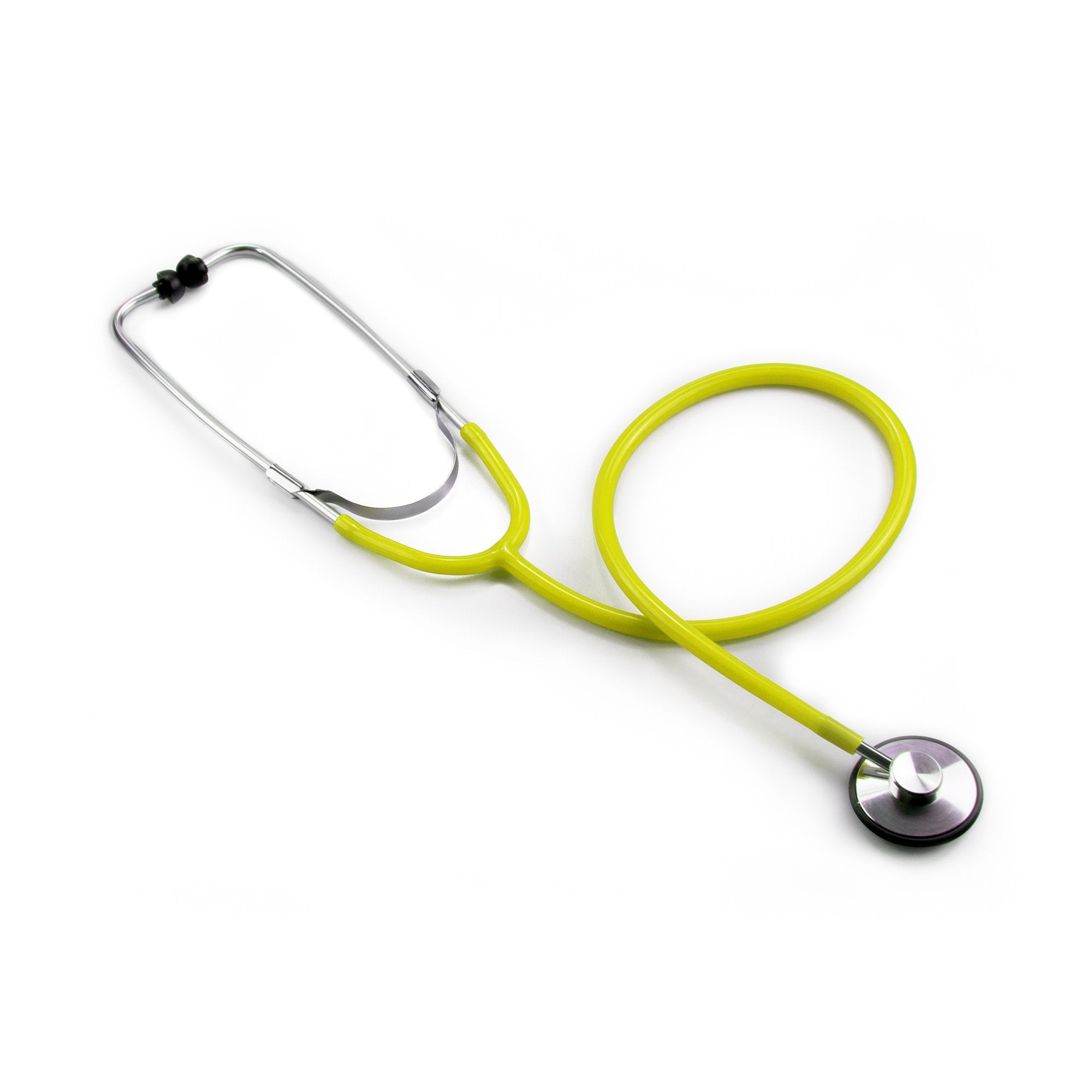 General Exam Stethoscope Yellow 1-Tube 21 Inch Tube Single Sided Chestpiece