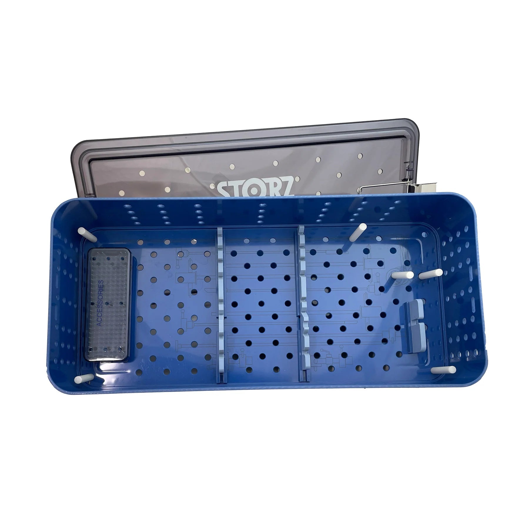 Storz 39234XUB Lid with 39312C Cystoscopy Instrument Sterilization Tray Storz