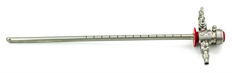 43200 - Office Cystoscopy Set W/ 4mm X 30 Deg Scope 21Fr - 19.5Fr Sheath AED