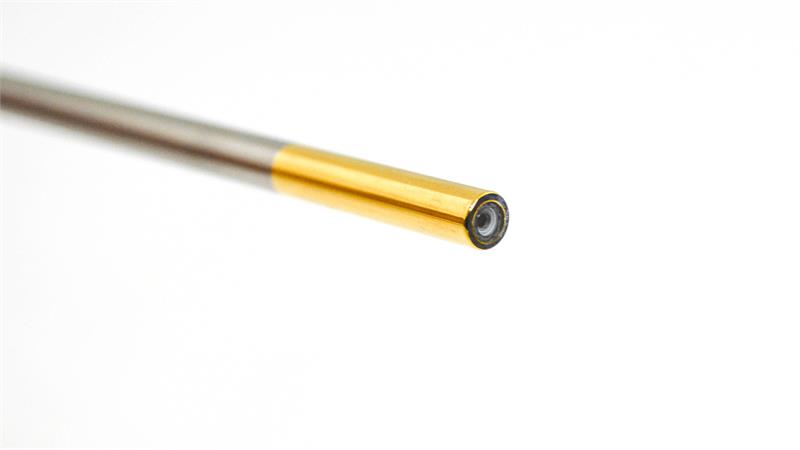 Gold Cystoscope 4mm X 0 Degree Olympus Mount AED