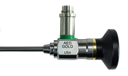 Gold Cystoscope 4mm X 0 Degree Storz Mount AED