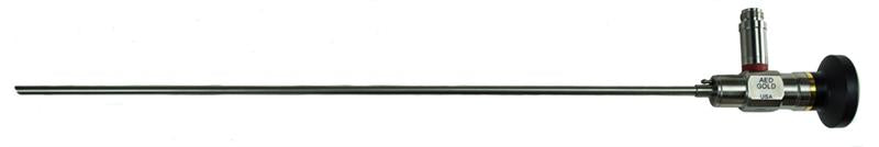 Gold Cystoscope 4mm X 30 Degree Acmi Mount AED