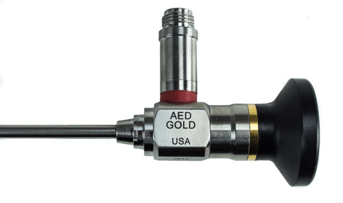 Gold Hysteroscope 4mm X 30 Degree Storz Mount AED