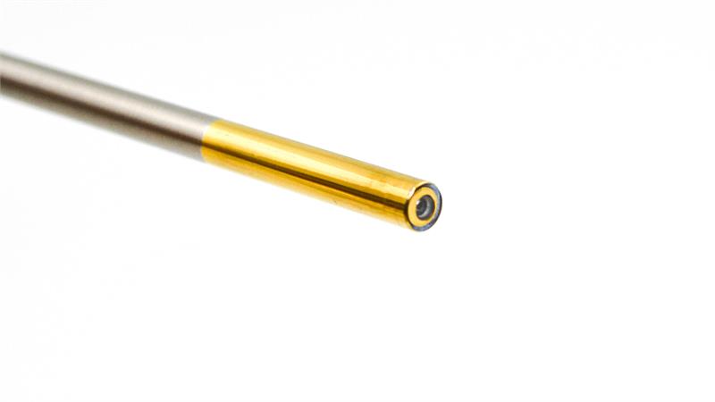Gold Cystoscope 4mm X 12 Degree Olympus Mount AED