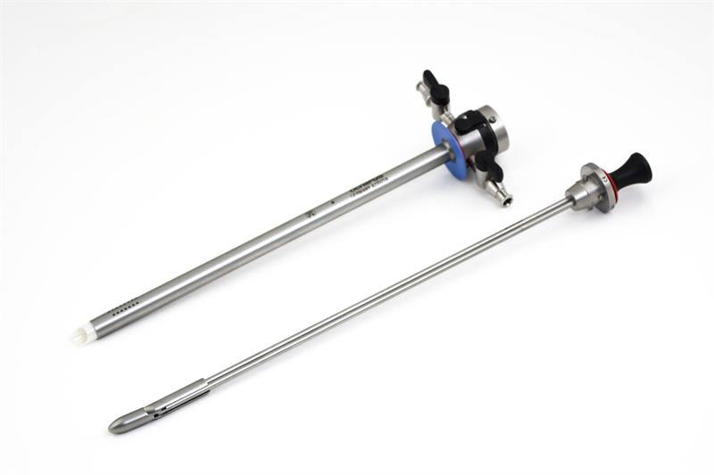 Olympus A22022A Continuous Flow Resectoscope Sheath With Deflecting Obturator, 28Fr