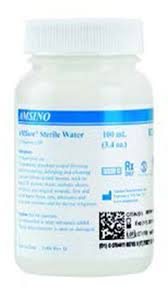 Sterile Water for Irrigation, USP, 100ml Amsino International, Inc.