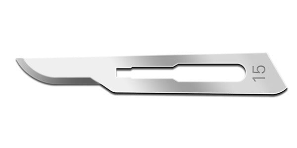 Size 15 Swann Morton Blade Stainless Steel, Sterile Swann Morton