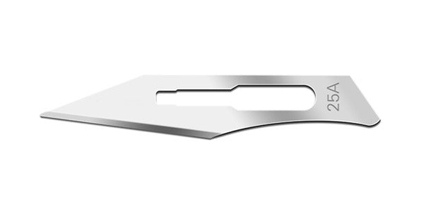 Size 25A Swann Morton Blade Carbon Steel, Sterile Swann Morton