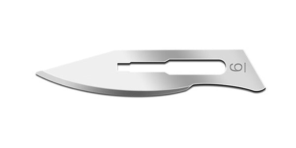 Size 6 Swann Morton Blade Carbon Steel, Sterile