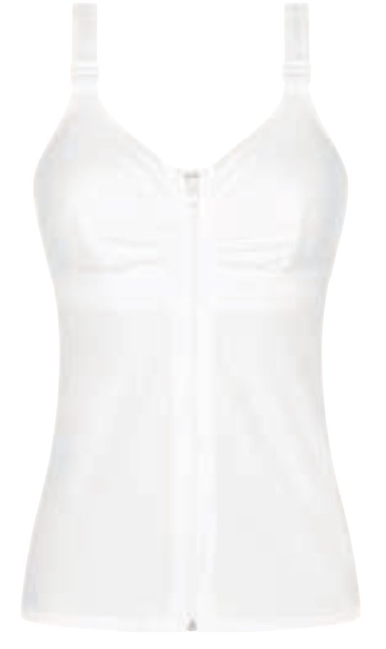 Curasupport - Hannah Post-Surgical Camisole Zip Front Closure