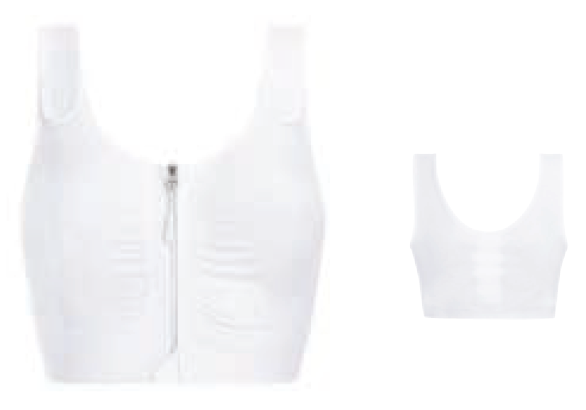 Curasupport Compression - Leyla Post-Surgical Zip Front Bra