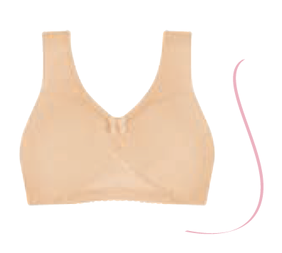 Curalymph Comfort - Leslie Lymphedema Bra Wire-Free Amoena