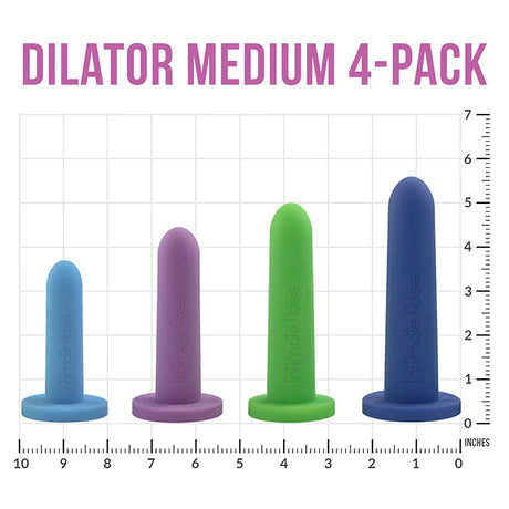 Medium Vaginal Dilator Set Intimate Rose