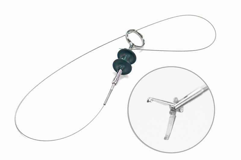 MV-RGF1865S Flexible Cystoscopy Rat Tooth Forceps, 1.8mm x 65cm - Reusable