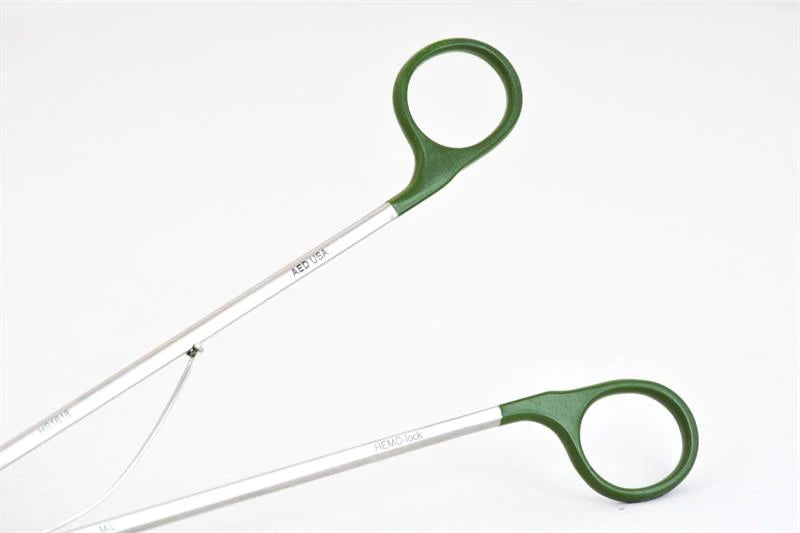 Green M/L Hemo-Lock Forcep | HS1618 AED