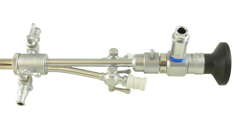 Operative Hysteroscope With Double Channel