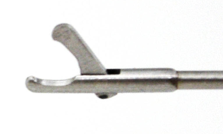 HS2416 Semi-Rigid Hystero Hook Scissor Forceps, 5Fr X 34cm, S/A AED