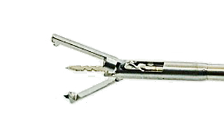 26159HS Semi-Rigid Hystero Tenaculum Grasping Forceps W/ Spike, 5Fr X 34cm, D/A AED