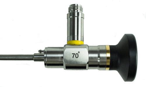 Gold Cystoscope 4mm X 70 Degree Acmi Mount AED