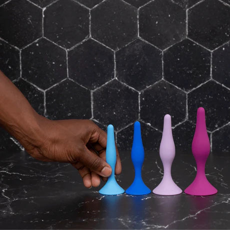 Medium Anal Dilator Set Intimate Rose