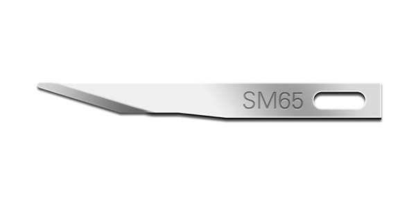 Miniature Surgical Blade 65 Stainless Steel Fine Bld Swann Morton