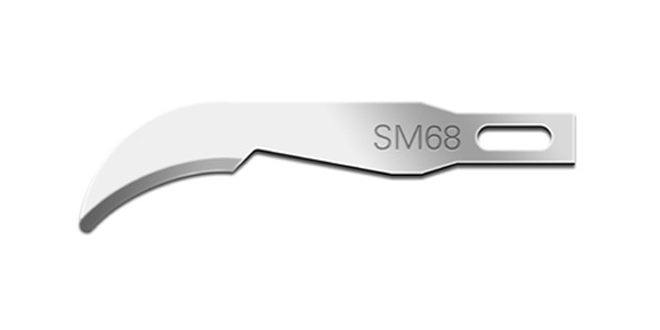 Miniature Surgical Blade 68 Stainless Steel Fine Bld Swann Morton