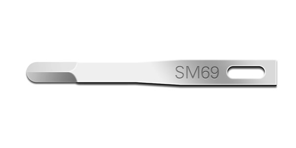 Miniature Surgical Blade 69 Stainless Steel Fine Bld Swann Morton