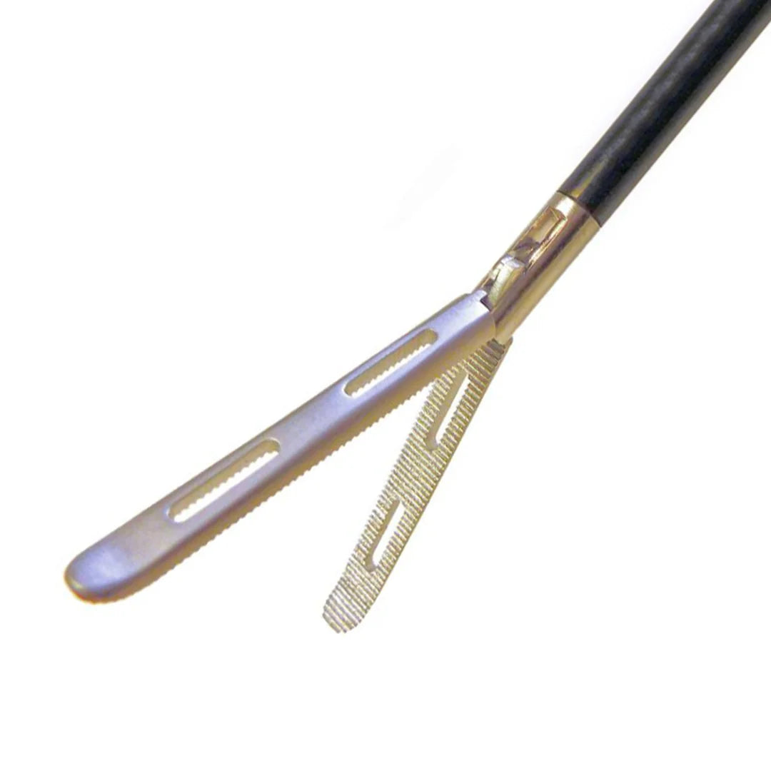 Precise Fenestrated Curved Grasper Double Action 32mm Jaw | P1313 AED