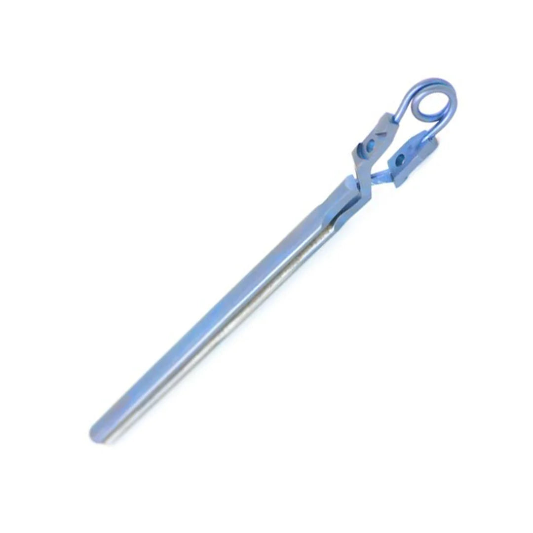 Precise Lap Titanium Bulldog Clamp, Straight, 60mm | PB560T AED