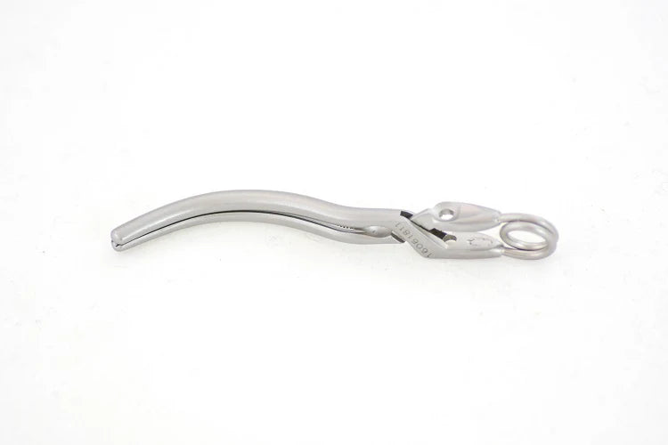 Precise Lap Bulldog Clamp, Curved, 40mm | PD540 AED