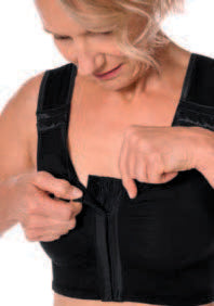 Curalymph Compression - Lymph Long Flow Wire-Free Front Closure Amoena