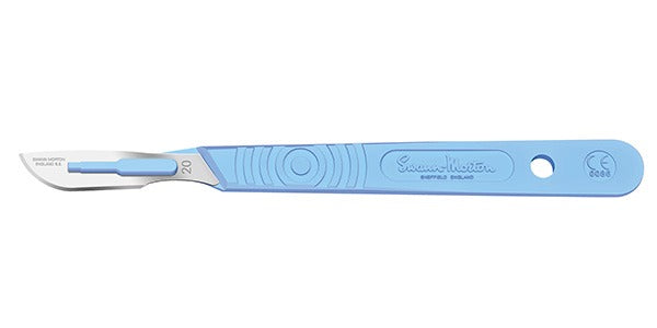 Size 20 Sterile Disposable Scalpels Swann Morton