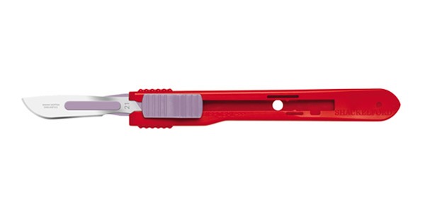 Size 21 Swann Morton Sterile Safety Scalpel Retractable