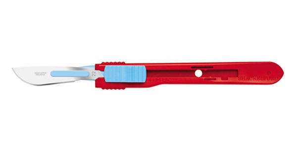 Size 22 Swann Morton Sterile Safety Scalpel Retractable Swann Morton