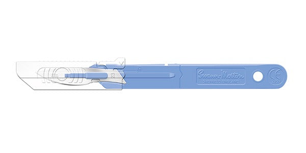 Size 23 Sterile Safety Scalpel (Retracting Guard)