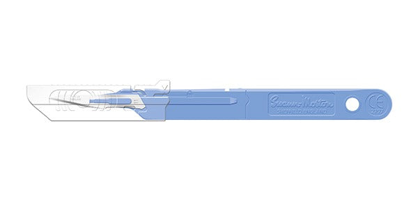 Size 11 Sterile Safety Scalpel (Retracting Guard) Swann Morton