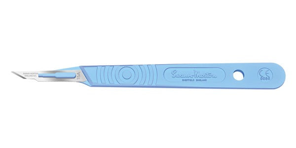 Size 15A Sterile Disposable Scalpels Swann Morton