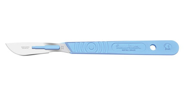 Size 22 Sterile Disposable Scalpels Swann Morton