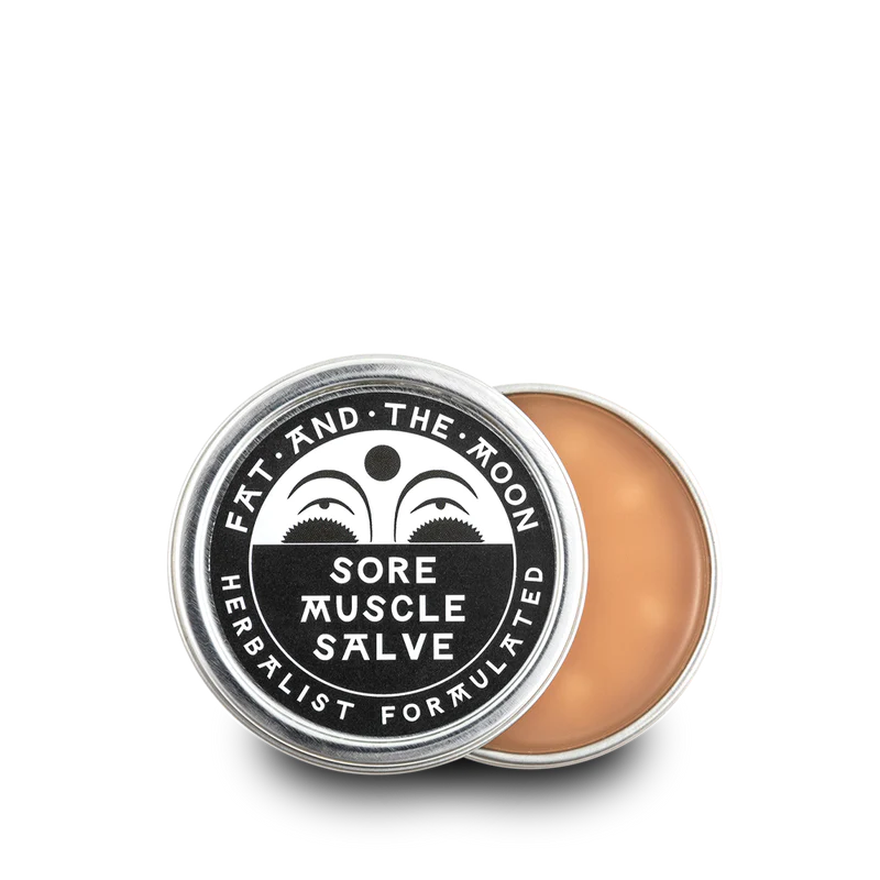 Sore Muscle Salve - Ease with Invigorating Cayenne & Tobacco Fat and the Moon
